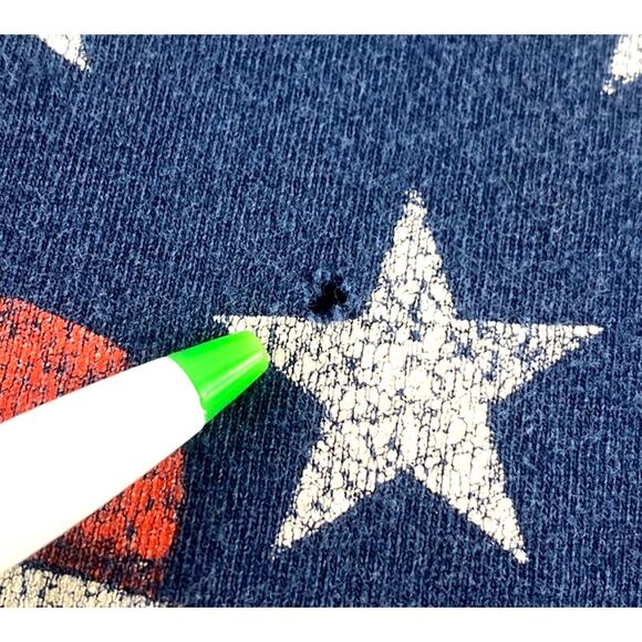 Vtg Fruit Of the Loom Mens Xl Eagle American Flag USA Patriotic T-Shirt Read - Picture 7 of 11